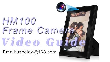 Pleay HM100 Frame Camera Operate Video
