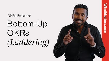 Bottom-Up OKRs (Laddering): Empower your Team | OKRs Explained