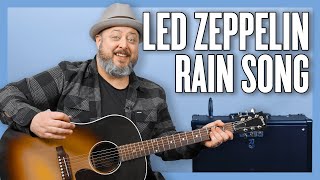 Led Zeppelin The Rain Song Guitar Lesson + Tutorial
