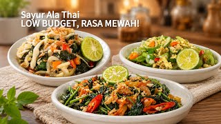 3 Tumisan Ala Thai Low Budget, Tapi Rasanya Kayak Masakan Restoran! 🤤🔥