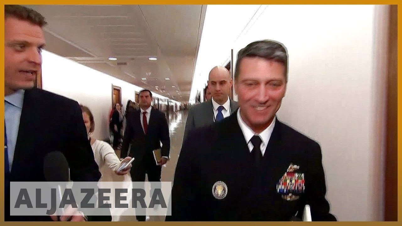 🇺🇸 روني جاكسون يسحب ترشيحه لمنصب وزير شؤون المحاربين القدامى | الجزيرة الإنجليزية