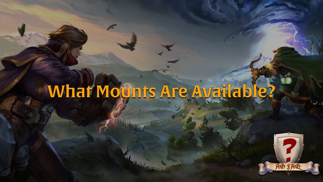 What Mounts Are Available in Albion Online? YouTube