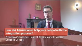 Improves Data Transfer to iSAMS | Francisco, Strategy and Innovation Director at St Bede's College