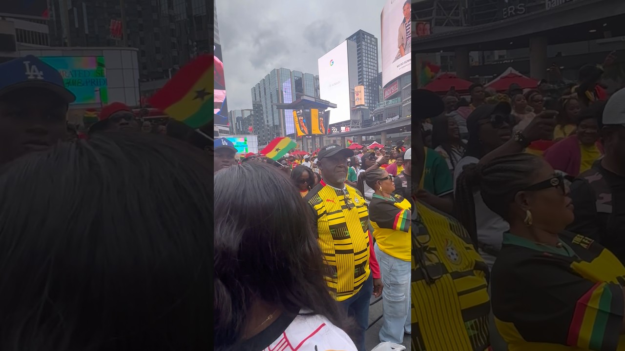 Live: Boston-Ghanaians are out to support the Black Stars to face England tonight
