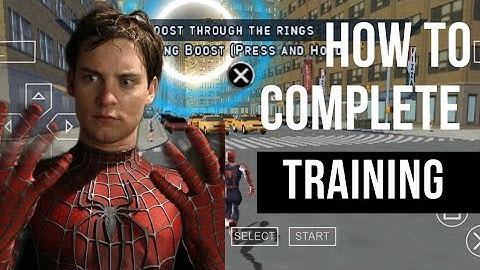 how to complete spider man 3 training . #ppsspp #gameplay #problem #solving #marvel #spiderman