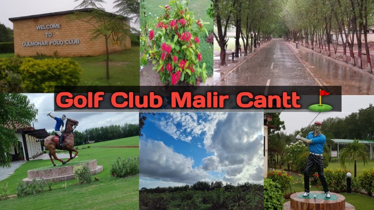 Ghulmohar Golf Club Malir cantt karachi rain malircantt