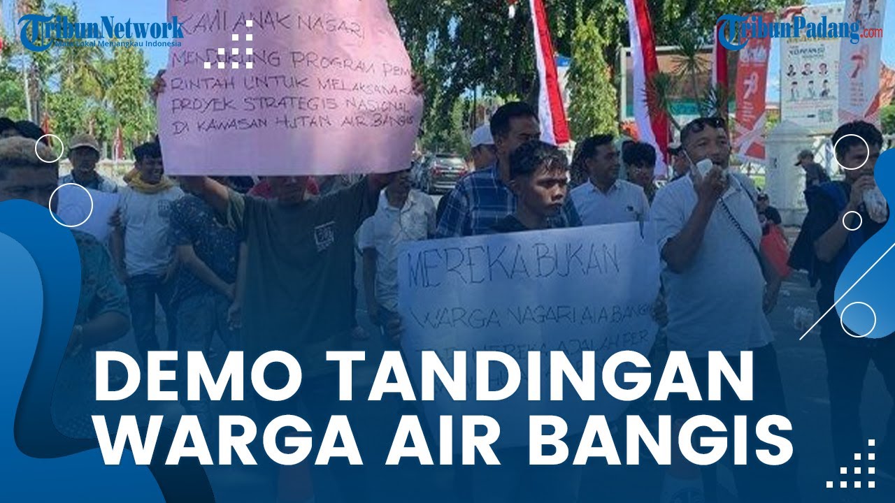 Muncul Demo Tandingan di Depan Kantor Gubernur Sumbar, Mengaku Juga Warga Air Bangis Pasaman Barat