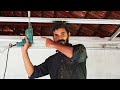 Gypsum Ceiling | ജിപ്സം സീലിംഗ് തുടക്കക്കാർക്ക് പഠിക്കാൻ | Drywall Ceiling work malayalam