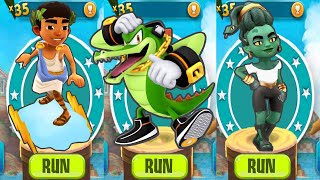 Tag with Vector from Sonic Dash vs Subway Surfers World Tour Greece Moira & Nikos New Characters screenshot 4
