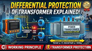 Differential Protection of Transformer | Working Principle | Switchgear & Protection | Polytechnic