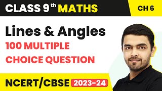 Class 9 Maths Chapter 6 Mcq 100 Solved  Lines U0026 Angles Class 9 Mcq Solutions