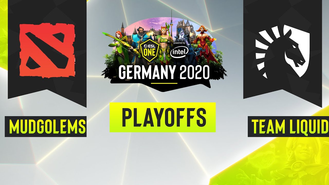 Dota2 - mudgolems vs Team Liquid - Game 1 - ESL One Germany 2020 - Playoffs