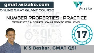 GMAT Sequences Sample Question | GMAT Number Properties | GMAT 600 to 650 Level Question