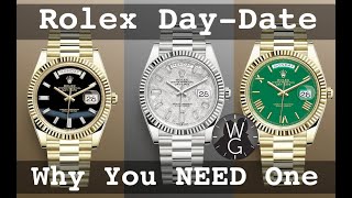 Rolex Day-Date – Why You Need One in Your Life. Which Models Are Most Collectible? | TheWatchGuys.tv