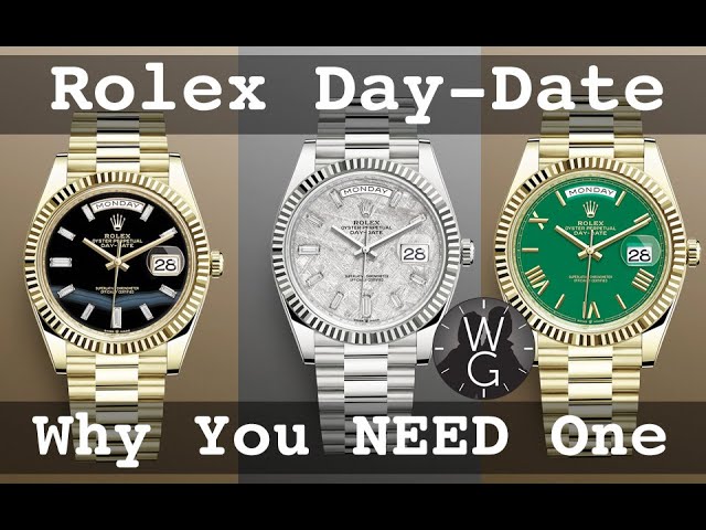 First Look: Six New Rolex Day-Date Watches