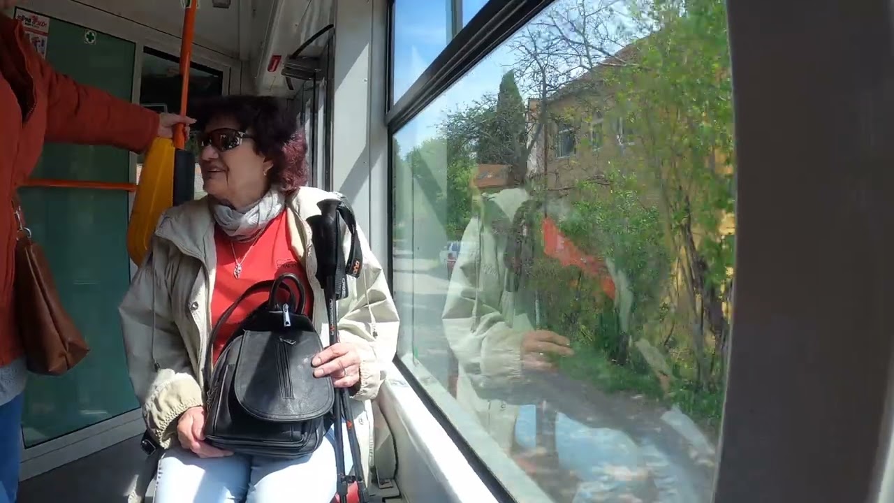 DPMB | jízda tramvají vario LF2 a LFR.E ev.č. 1120 a 1616 na Lince 1