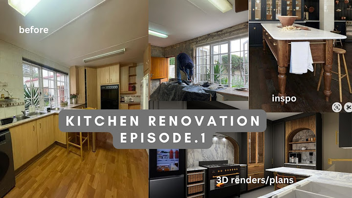 EXTREME KITCHEN RENOVATION EP.1| kitchen tour, design inspiration, 3D renders, plans & mood board