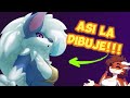 ASI DIBUJE A ESTA POKEMON SEXY XD ! SPEEDPAINT