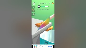 ASMR Slicing Gameplay #49 | Android/iOS gameplay | Mr. Gamer | #shorts #youtubeshorts #shortvideos