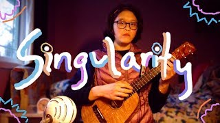 V (김태형) - Singularity - ukulele fingerstyle !! (quickie)
