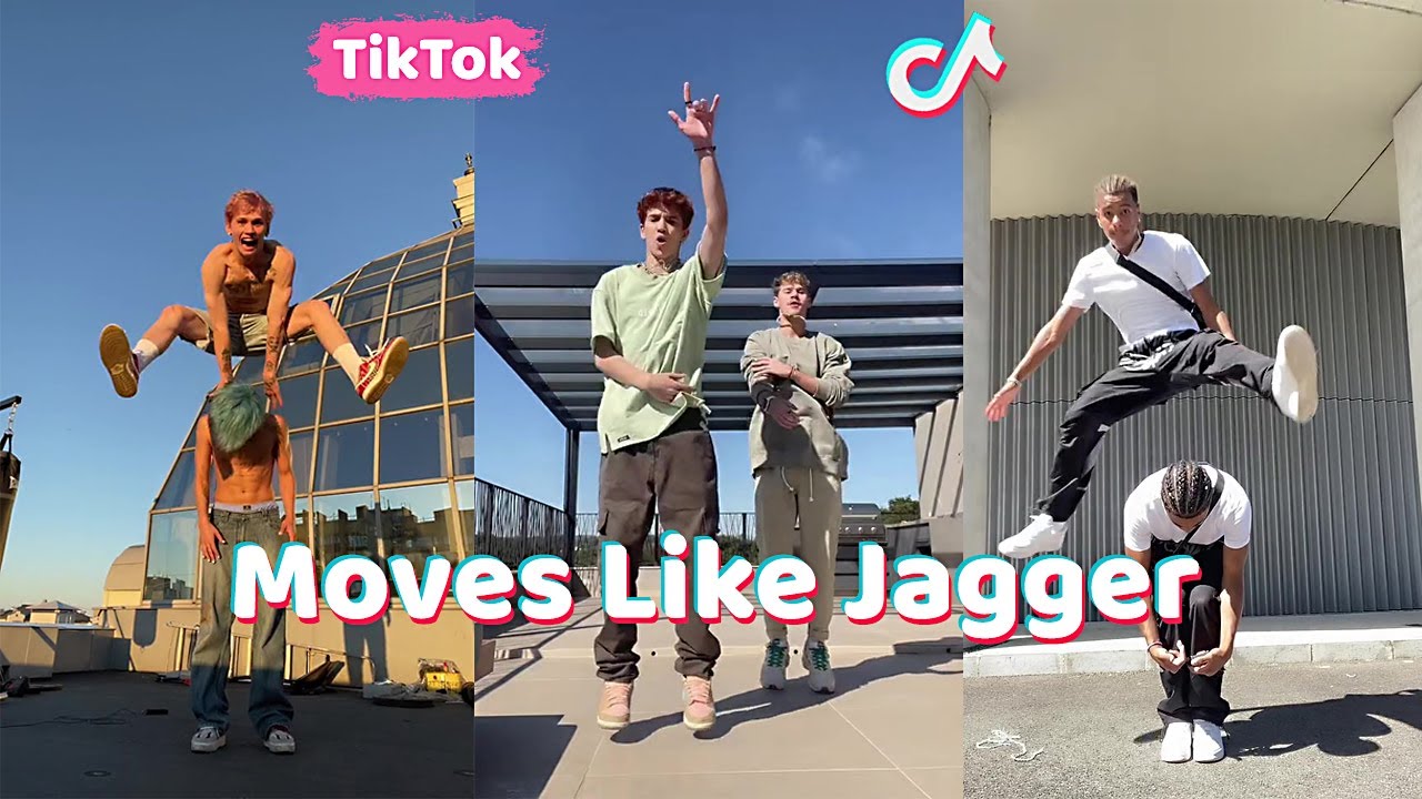 Moves Like Jagger TikTok Dance Compilation Moves Like Jagger TikTok Dance Compilation