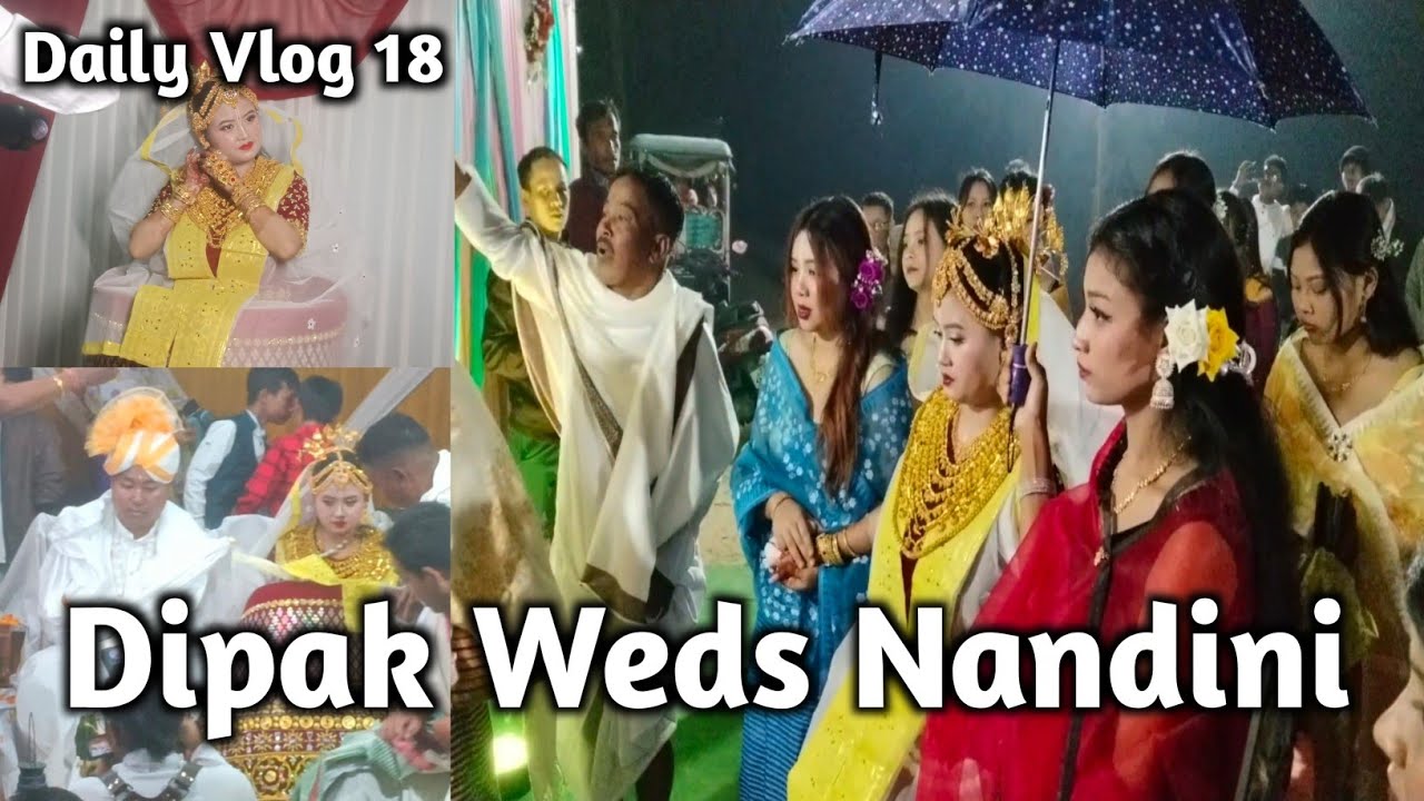 Dipak Weds Nandini || Hojai Meitei Luhongba || Manipuri Marriage 2025