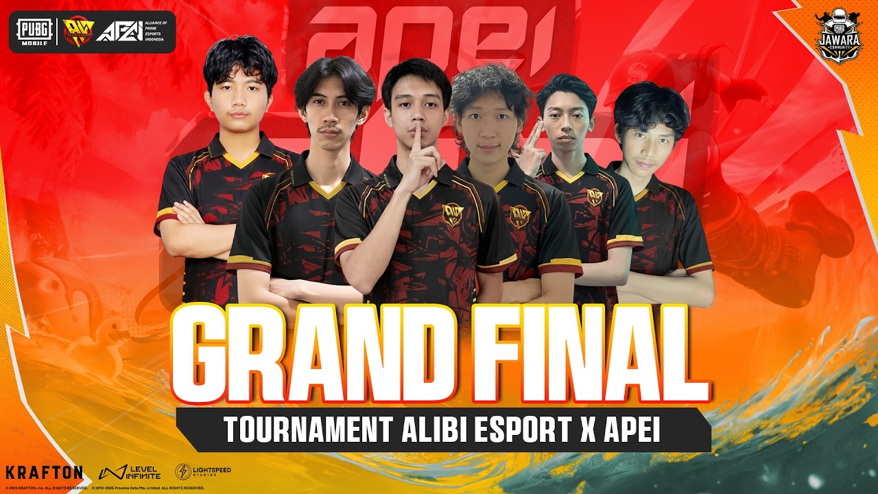 🟢GRAND FINALS  PUBG MOBILE COMMUNITY APEI X ALIBI ESPORT 