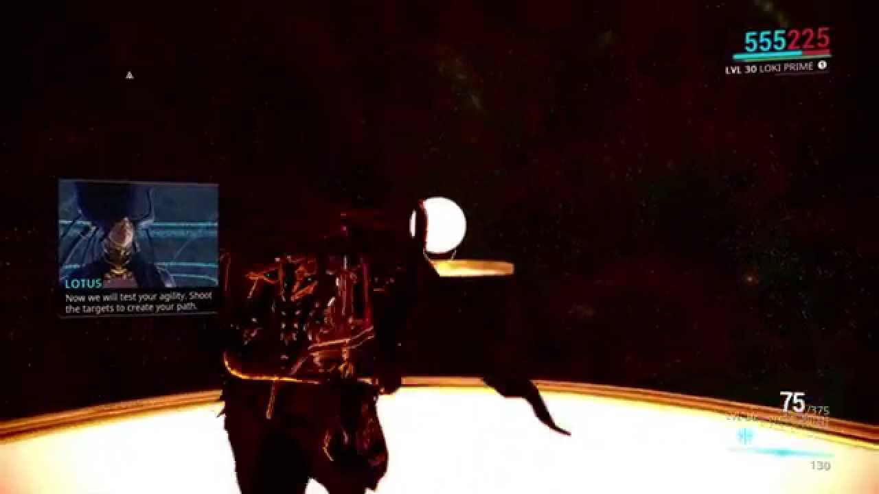 Warframe - Mastery Rank 8 Test (Wallrun)