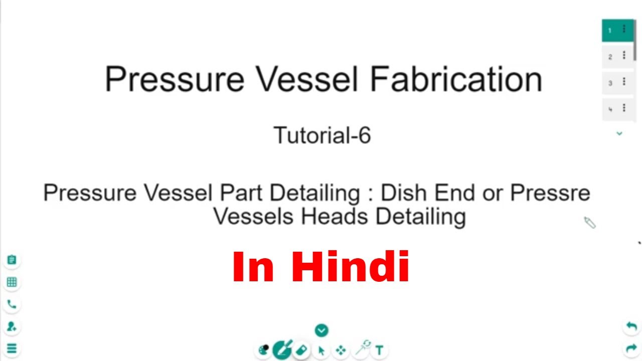 Pressure Vessel Fabrication: Pressure Vessels Heads or Dish ends Detailing in Hindi|Part-6| Let'sFab