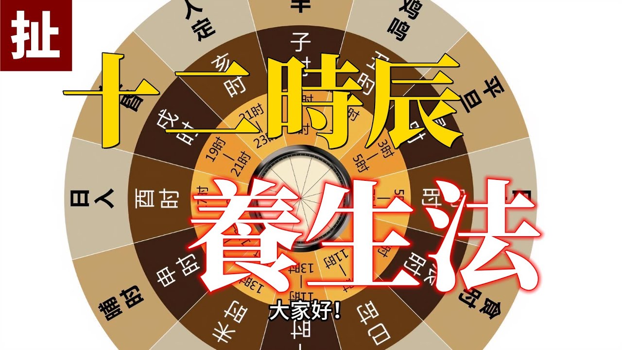 十二時辰養生法:融合人體生理與自然界的陰陽變化,每個時辰都有其獨特的養生方法, 著眼於飲食和作息,關注人體精氣的保養,心身和諧 - YouTube