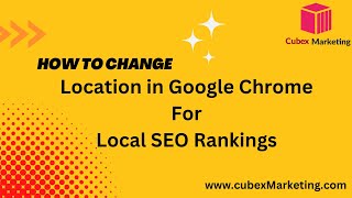 Change Chrome Location for Local SEO wothout VPN - Local SEO Rankings Checking - Google My Business