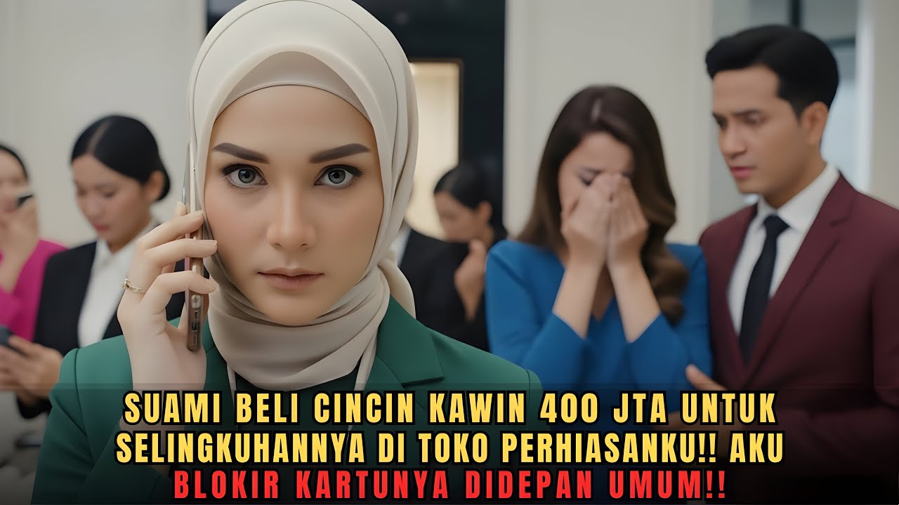 SUAMIKU BELIKAN CINCIN 400 JUTA UNTUK PELAKORNYA DI TOKOKU DAN KUBLOKIR KARTUNYA DI DEPAN UMUM!