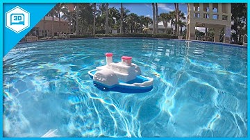 Paddli - bathtub boat #3DPrinting #Timelapse @adafruit #adafruit