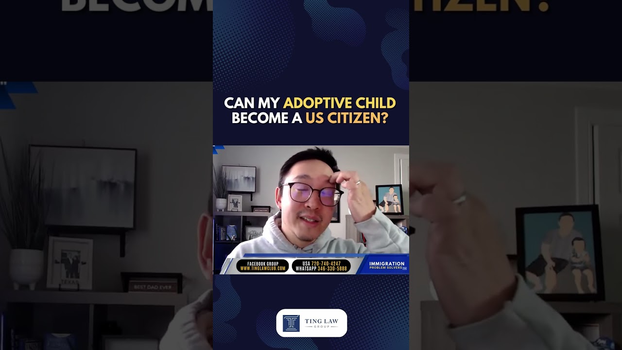Can my adoptive child become a US Citizen?