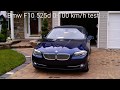 Bmw F10 525d 204ps 0-100 Km/h stock