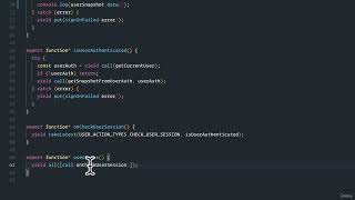 17 Asynchronous Redux_ Redux-Saga -006 Redux Saga  Check User Session Saga Pt  2