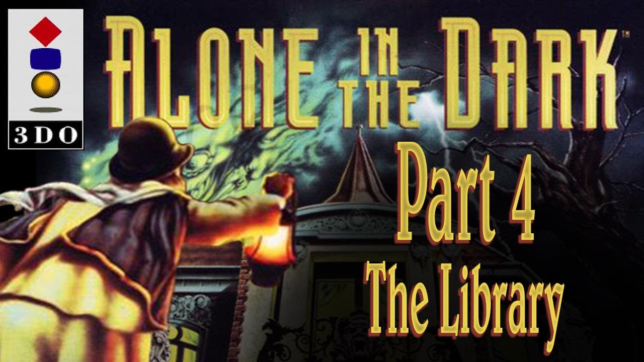 3DO - Alone in the Dark - Part 04 - The Library - YouTube