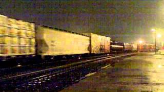 A Great Combination And Horn! - BNSF 8241 East In Throttle