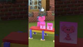 Sprunki Elly And Sprunki Pocoyo With A Painting