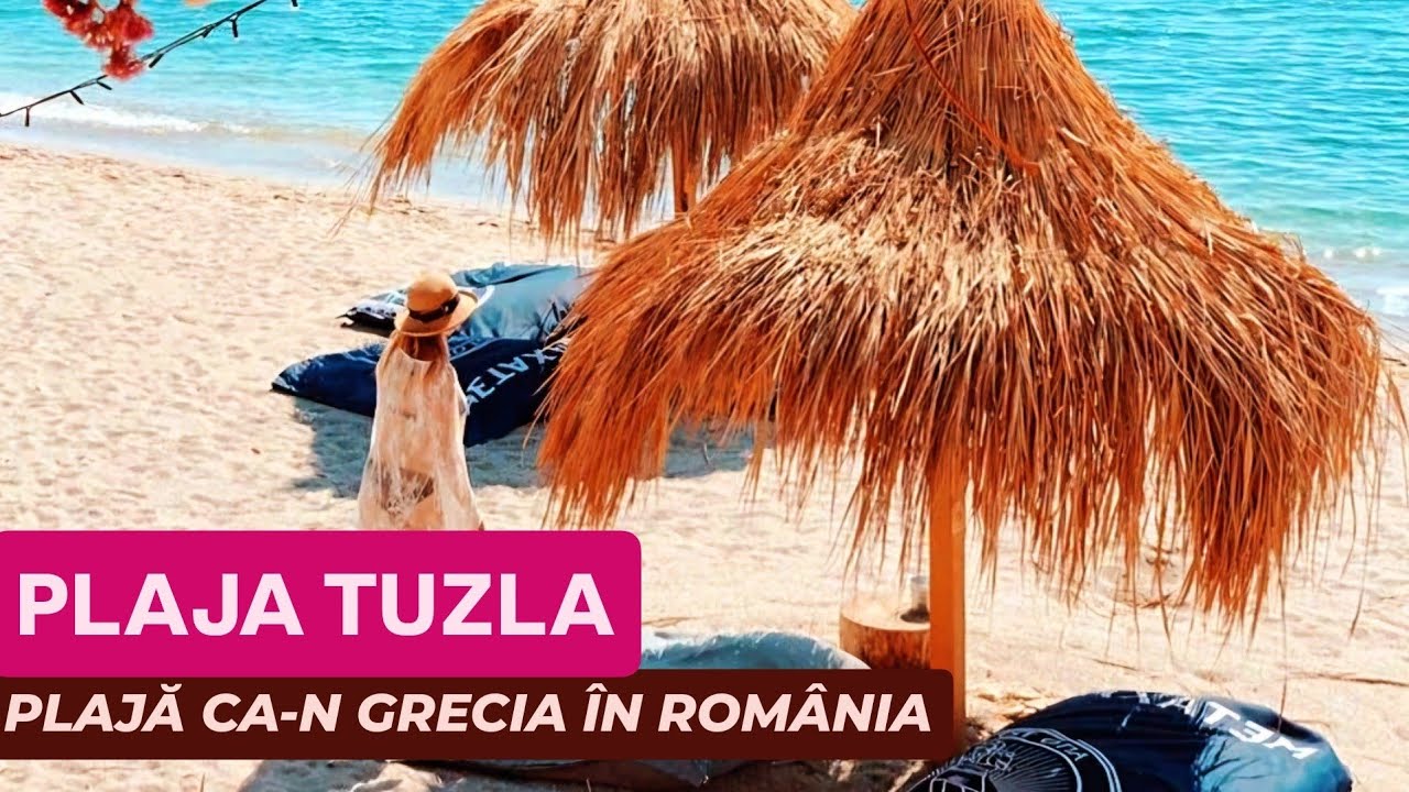 TUZLA, singura PLAJĂ ca-n GRECIA din ROMÂNIA - Aici e cea mai FRUMOASĂ APĂ în 2025