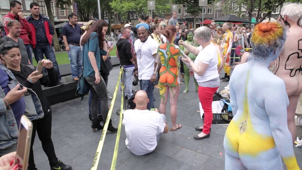 Amsterdam Bodypaint Day 2015 39 YouTube