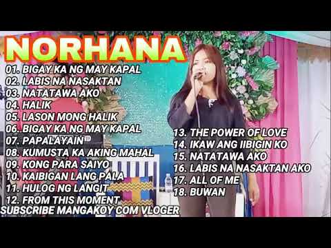 Norhana   Compilation   Non Stop Tagalog Love Songs   Pamatay Puso   Norhana Of Striker Band  Cover