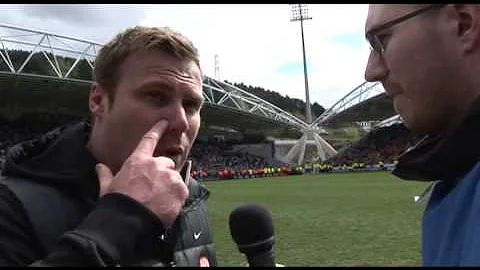 Post Match Flash Interview with Flitcroft