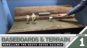 Building a model railway - Baseboards and Terrain - Ep 1 Modelling the South Devon Railway