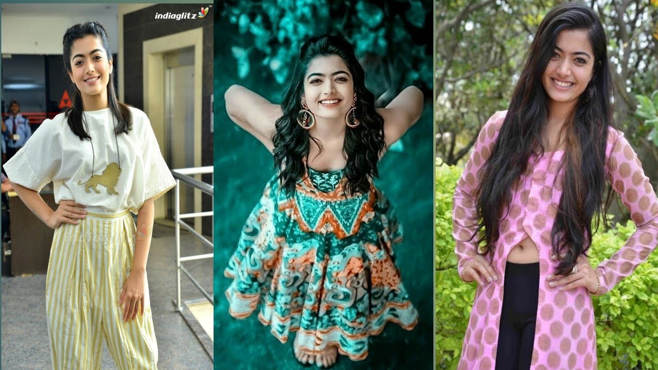 Rashmika Mandana Real life photos images pics outfits