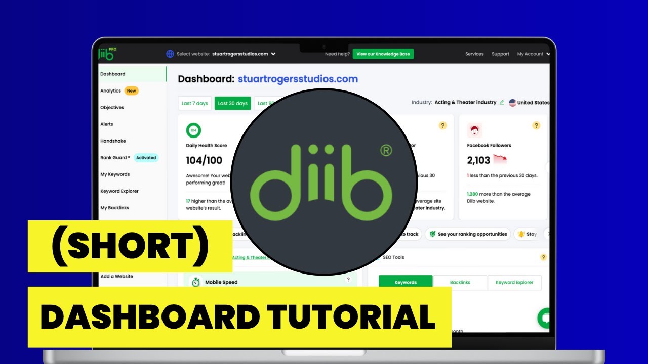 diib Answer Engine Dashboard Tutorial - Short Version