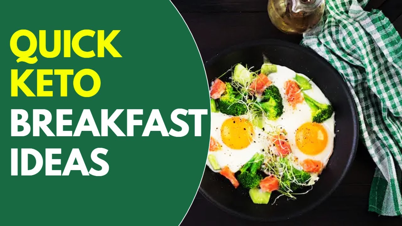 Keto Breakfast Ideas 🍳 Quick Keto Breakfast Recipes YouTube