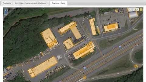 Rapid building detection using machine learning demo