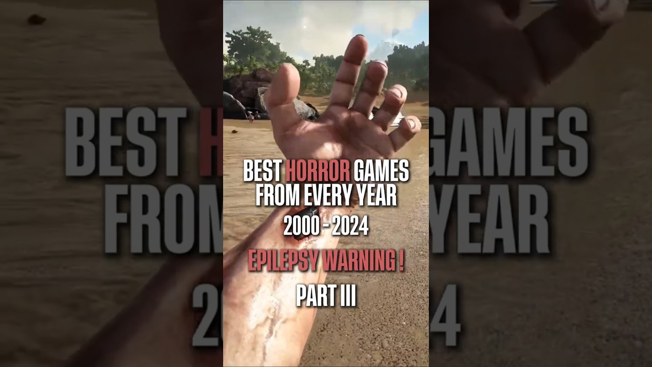 Best Horror Games From Every Year 2000-2024 Part 3! 