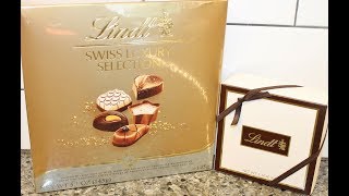 Lindt: Swiss Luxury Collection & Gourmet Truffles Sampler Box Review